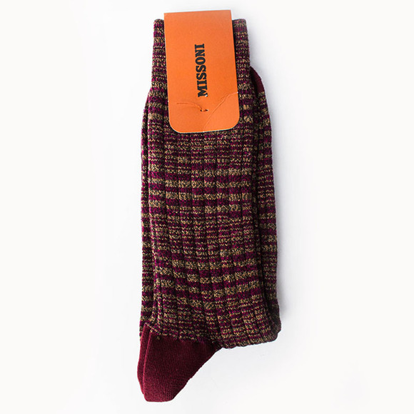 Missoni Socks Women Bordo - Picture 1 of 2